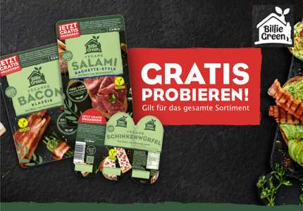 Billie Green Vegan 2024 - Gewinnspiel