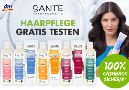 Sante Haarpflege 2024 - Cashback