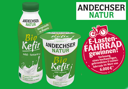 Andechser Natur Bringt dich immer an dein Ziel 2024 - Gewinnspiel