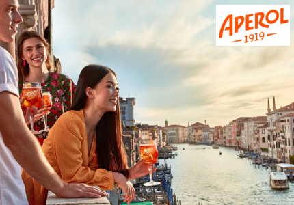 Aperol Luxusreise Venedig 2024 - Gewinnspiel