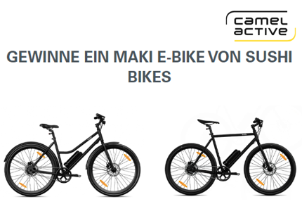 camel active E-Bike 2024 - Gewinnspiel