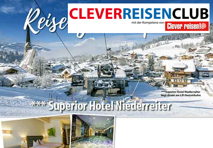 Clever Reisen Club Salzburger Land Urlaub 2024 - Gewinnspiel