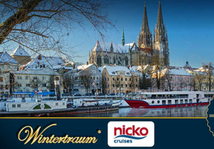 Wintertraum nicko cruises Flusskreuzfahrt 2024 - Gewinnspiel