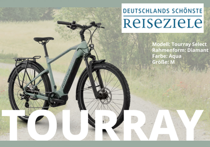 Deutschlands schönste Reiseziele Raymon E-Bike 2025 - Gewinnspiel