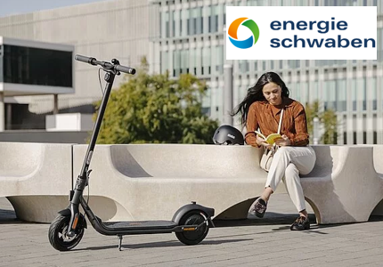 Energie Schwaben Segway E-Scooter 2024 - Gewinnspiel