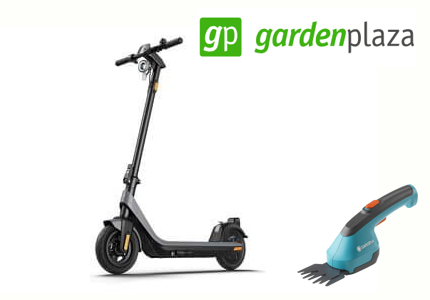 gardenplaza NIU E-Scooter 2024 - Gewinnspiel