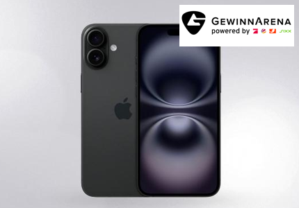 GewinnArena iPhone 16 Plus 2024 - Gewinnspiel