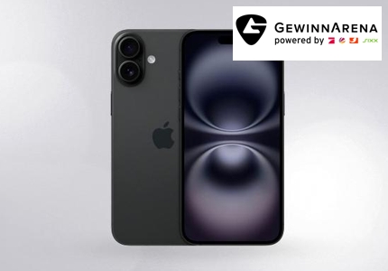 Gewinnarena  iPhone 16 Plus 12.2024 - Gewinnspiel