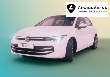 Gewinnarena VW Golf 2025 - Gewinnspiel