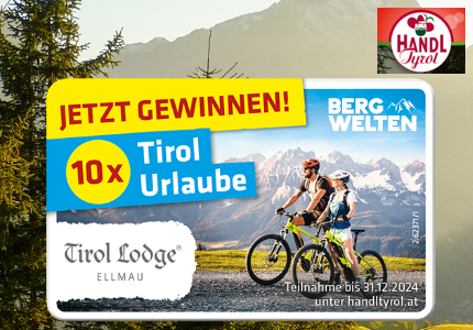 Handl Tyrol Newsletter 2024 - Gewinnspiel