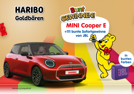 Haribo Goldbären Bunt gewinnen 2024 - Gewinnspiel