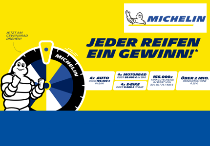 Michelin Reifen 2024 - Gewinnspiel