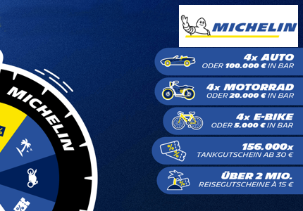 Michelin Reifen 2025 - Gewinnspiel