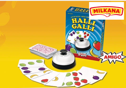 Milkana Amigo Halli Galli-Spiel 2024 - Gewinnspiel