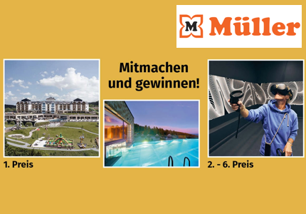 Müller Lifestyle 07.2024 - Gewinnspiel