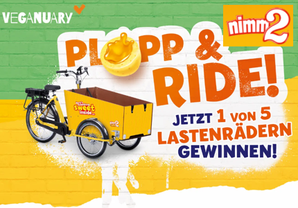 nimm2 Bakfiets Elektro-Lastenfahrrad 2025 - Gewinnspiel