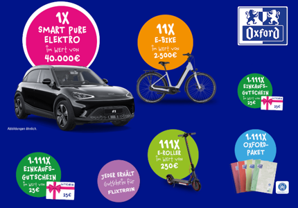 Oxford Smart pure Elektro 2025 - Gewinnspiel