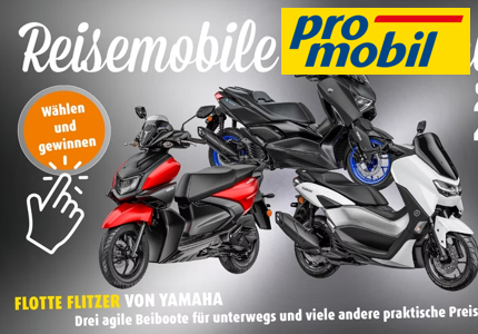 promobil Reisemobil oder Caravan des Jahres 2025 - Gewinnspiel