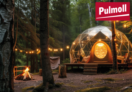 Pulmoll Bubble Tent im Schwarzwald 2024 - Gewinnspiel