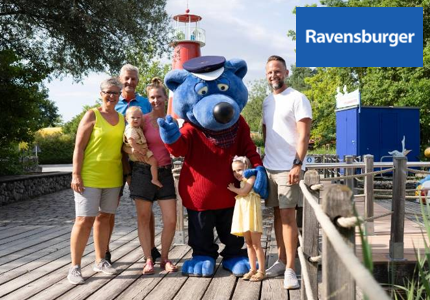 Ravensburger Erlebnisaufenthalt im Freizeitpark Ravensburger Spieleland 2024 - Gewinnspiel