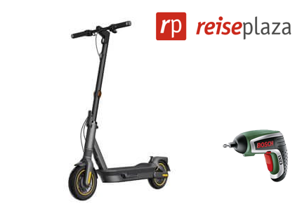 reiseplaza Segway-Ninebot KickScooter 2024 - Gewinnspiel