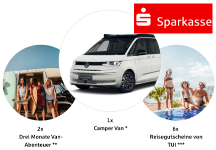 Sparkasse Wero Camper Van 2024 - Gewinnspiel