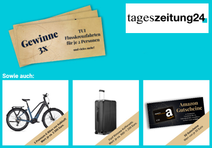 tageszeitung24 TUI Reise 2025 - Gewinnspiel