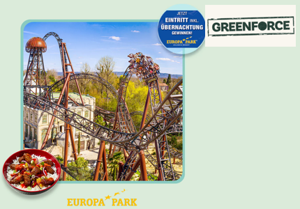 Greenforce Europa-Park Erlebnis 2024 - Gewinnspiel
