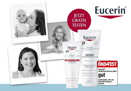 Eucerin AtopiControl Systempflege  2024 - Gratisprobe